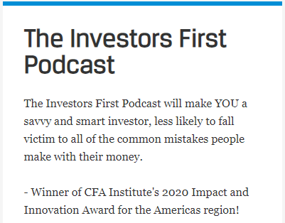 CFA Society of Orlando - Investors First Podcast with Michael Falk, CFA & Chris Cannon, CFA: 6 Deadly Sins of Investing